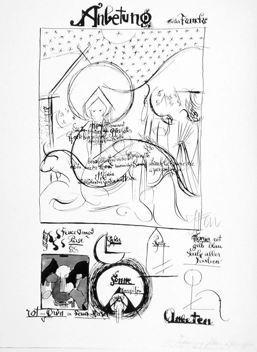 Adoration of the Magi-- compositional anaylsis