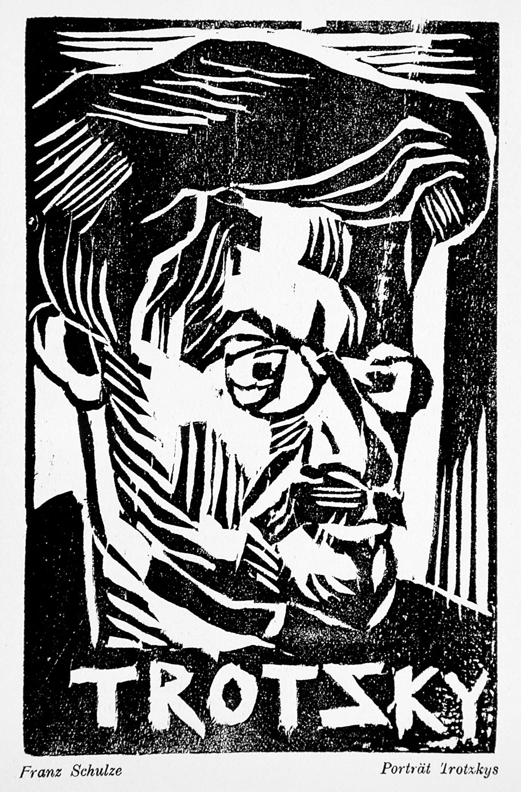 Portrait of Trotsky
