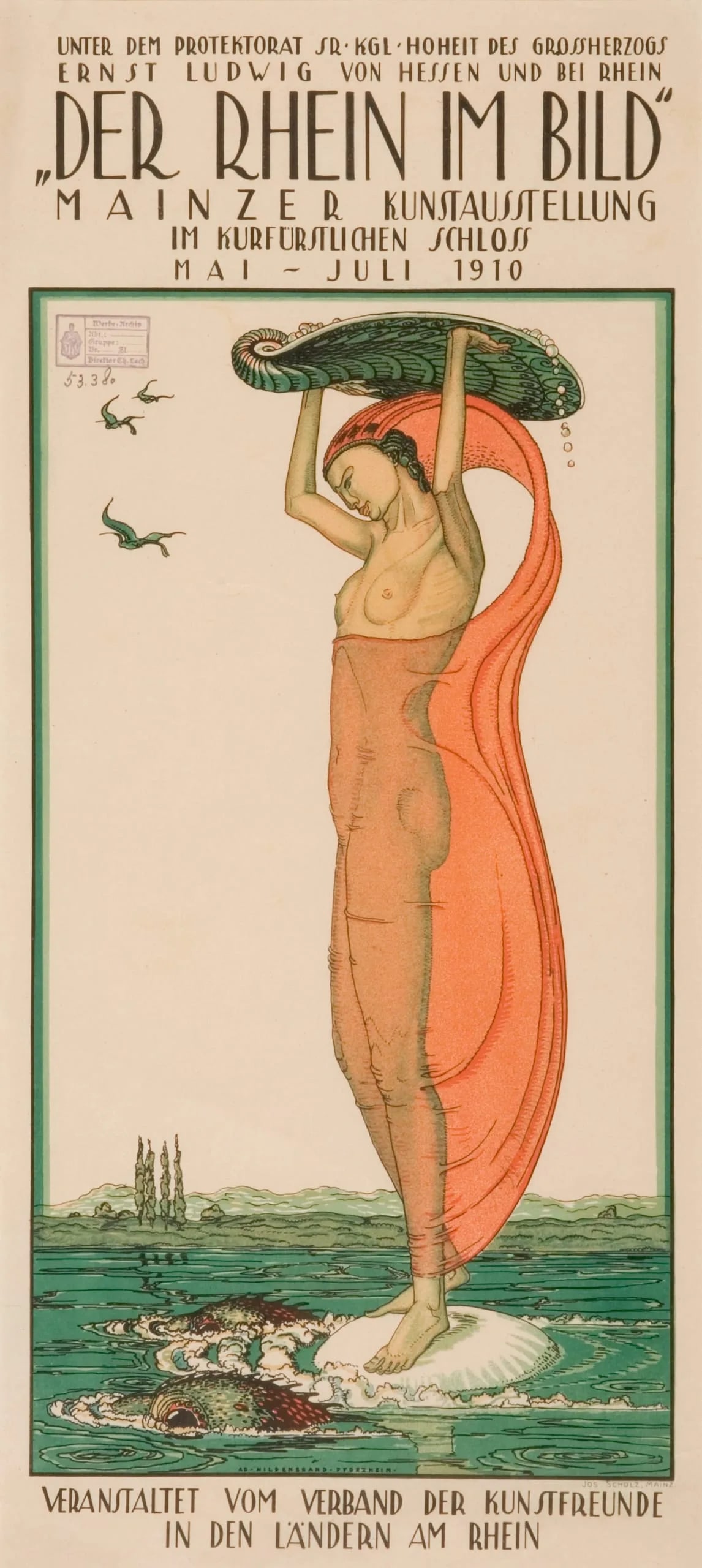 The Rhine in Pictures. Mainz Art exhibition May--July 1910