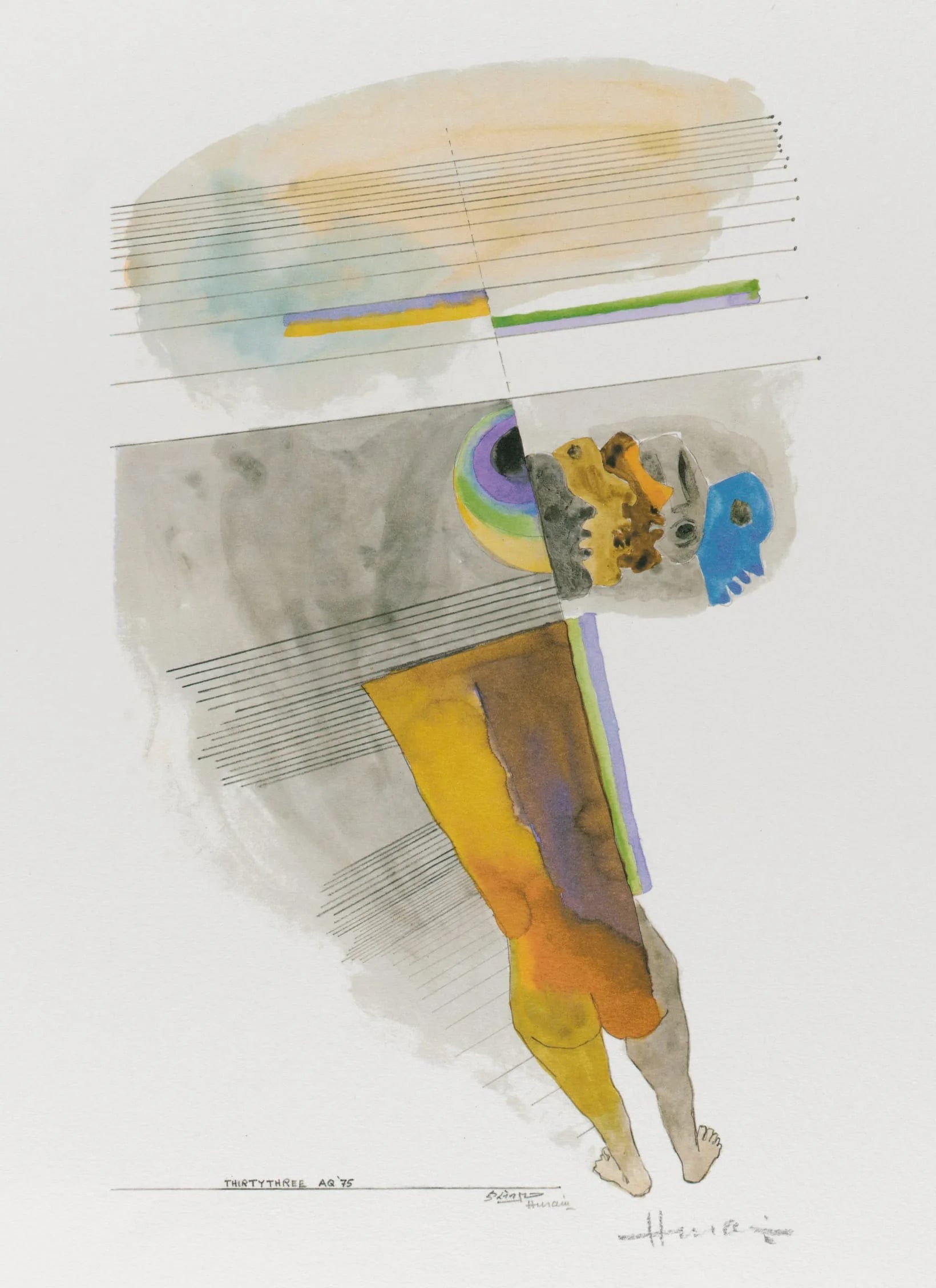 Thirty-Three: Down the Staircase (Five Pandava Brothers), Folio from the Passage into Human Space Series