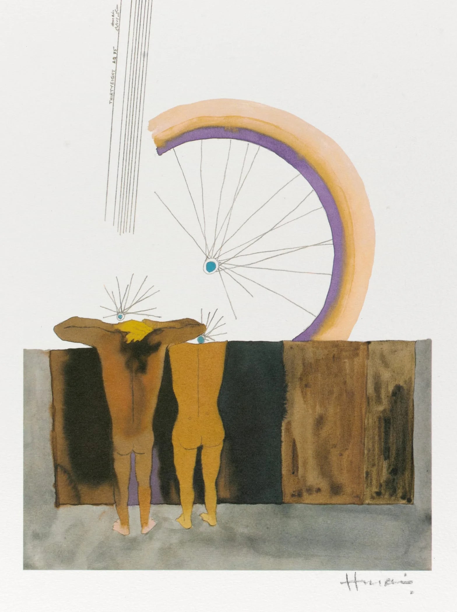 Thirty-Eight: Life Cycle, Folio from the Passage into Human Space Series