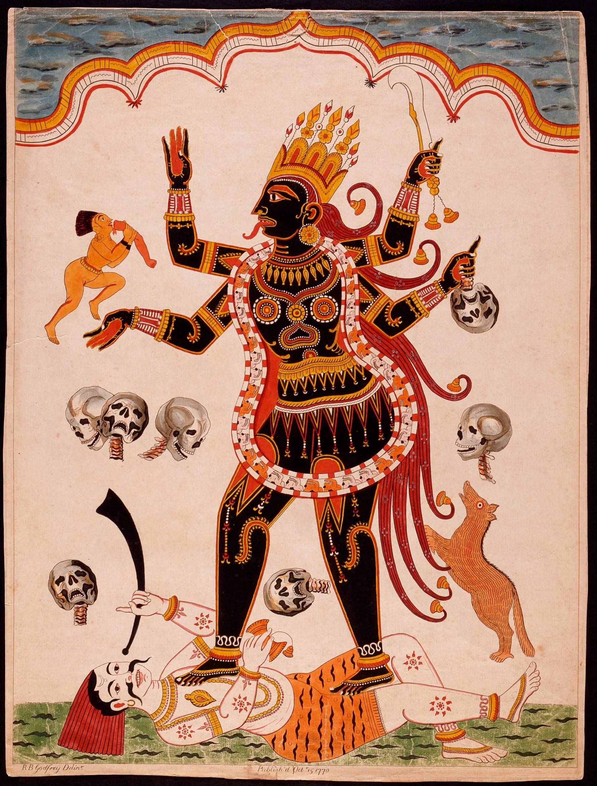 The Hindu Goddess Kali