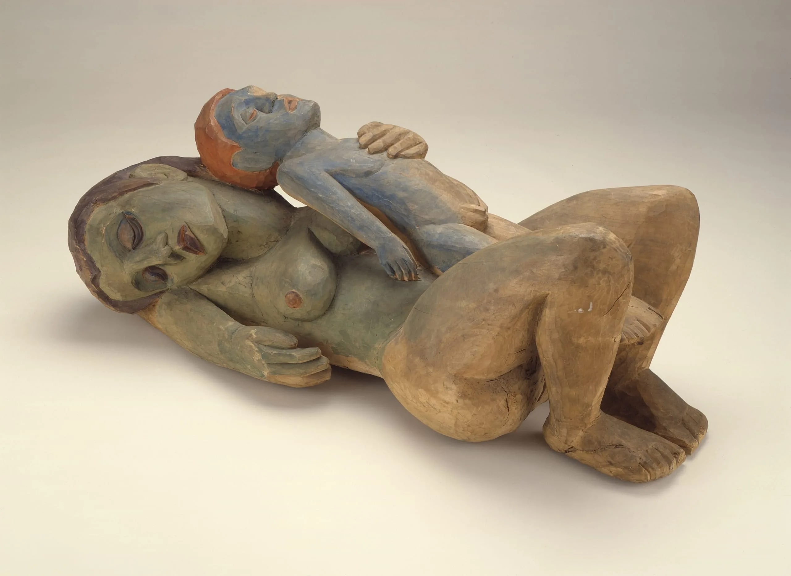 Sleeping Woman with Boy
