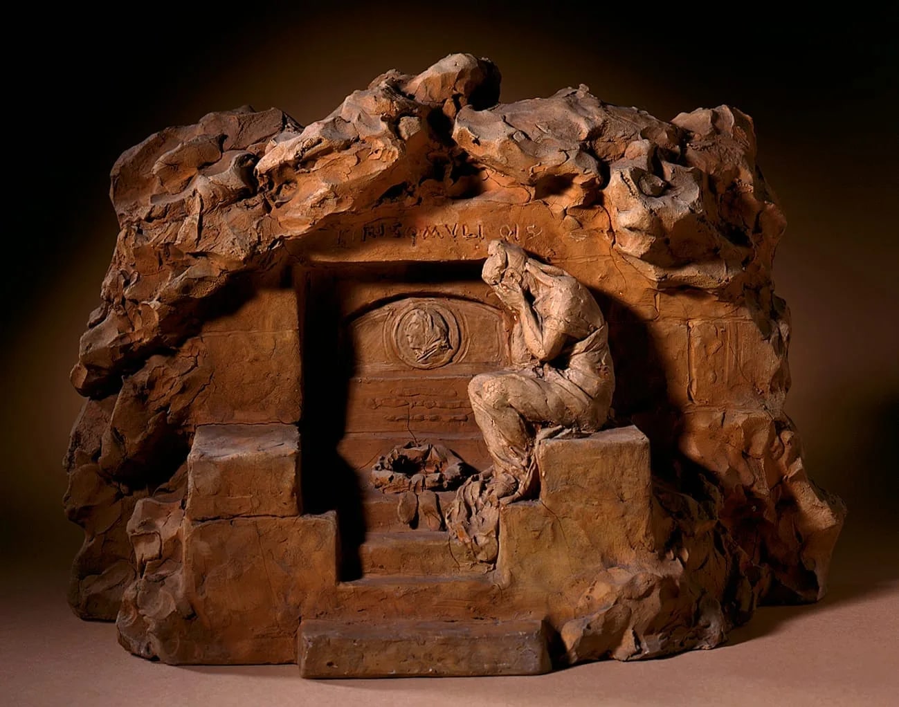 Weeping Figure at a Sepulchre