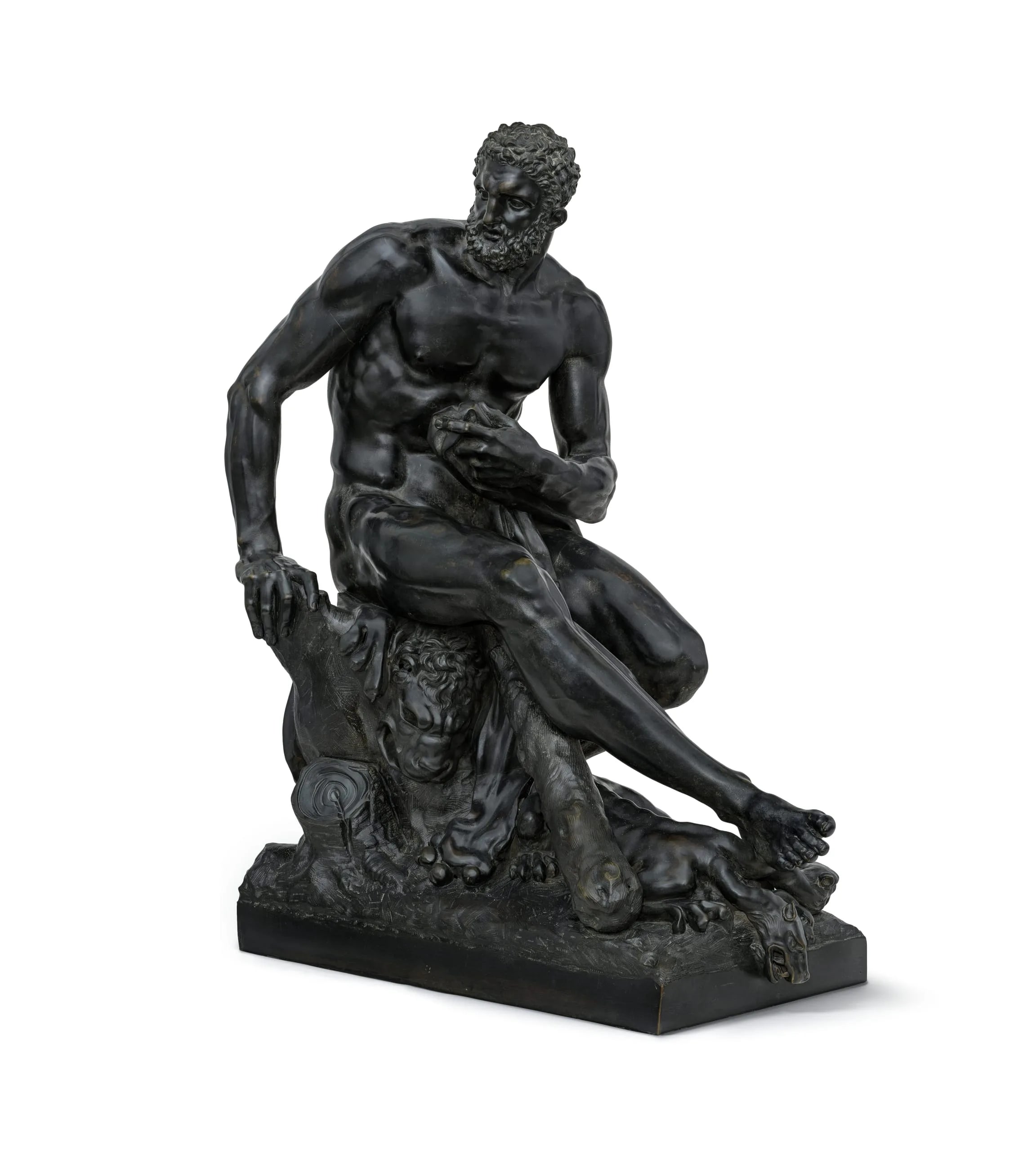 Seated Hercules