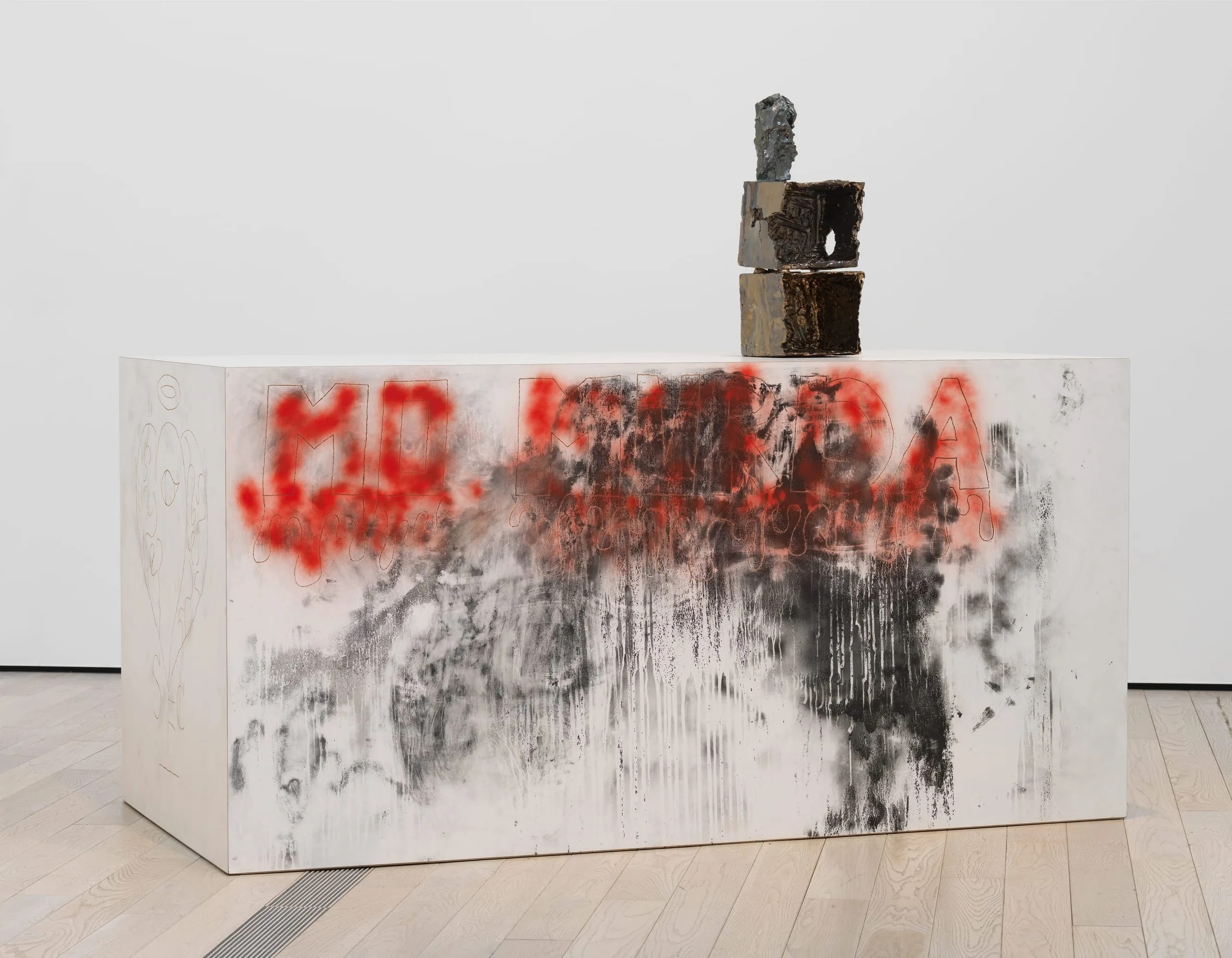 Inscribed Plinth/Mo Murda