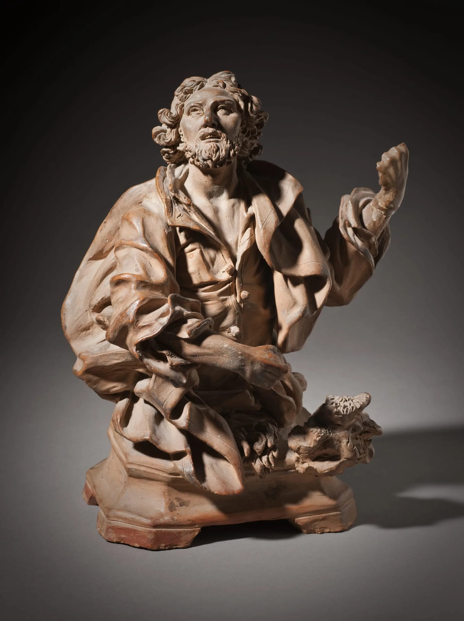Bust of a Saint (Possibly Saint Longinus), Model for a Reliquary