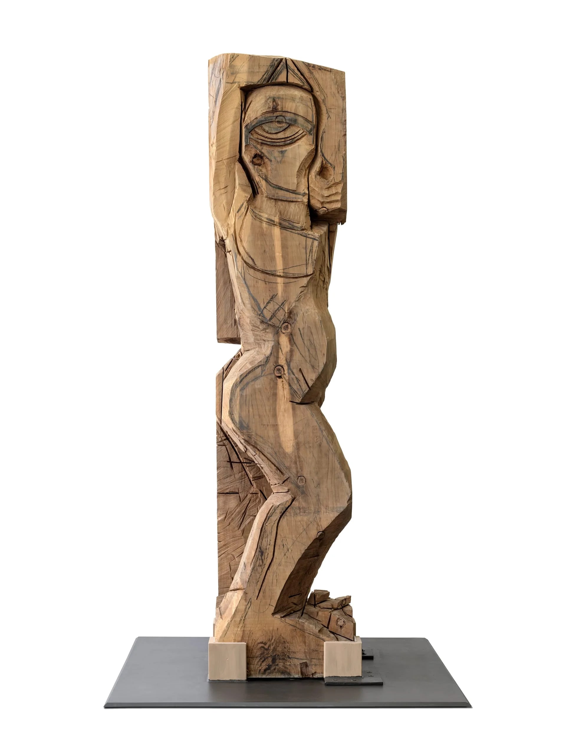 Rattlesnake figure (carving)