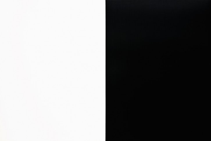 Automatic Painting 47 x 70 Black/White