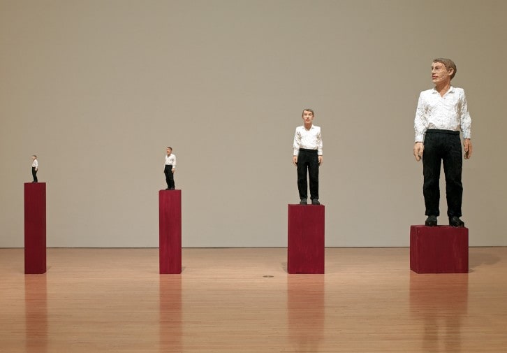 Vier Figurengruppe