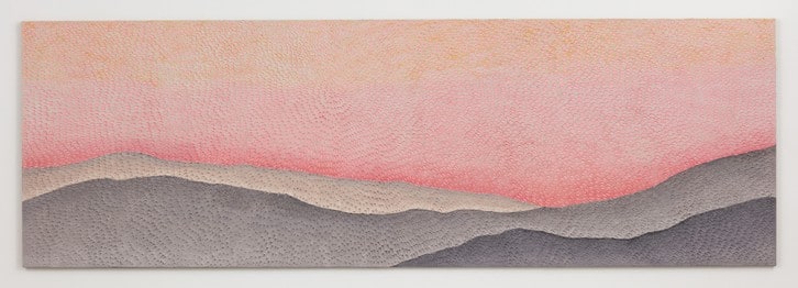 Thoughts Move Along Your Ridge (Painted Sand SF #3P, Pink Sky)