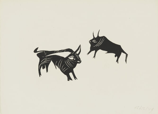 Two Small Bulls