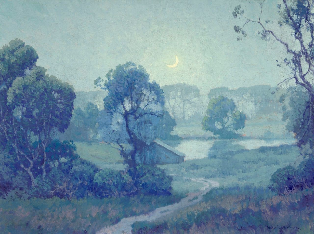 Early Morning Moonrise