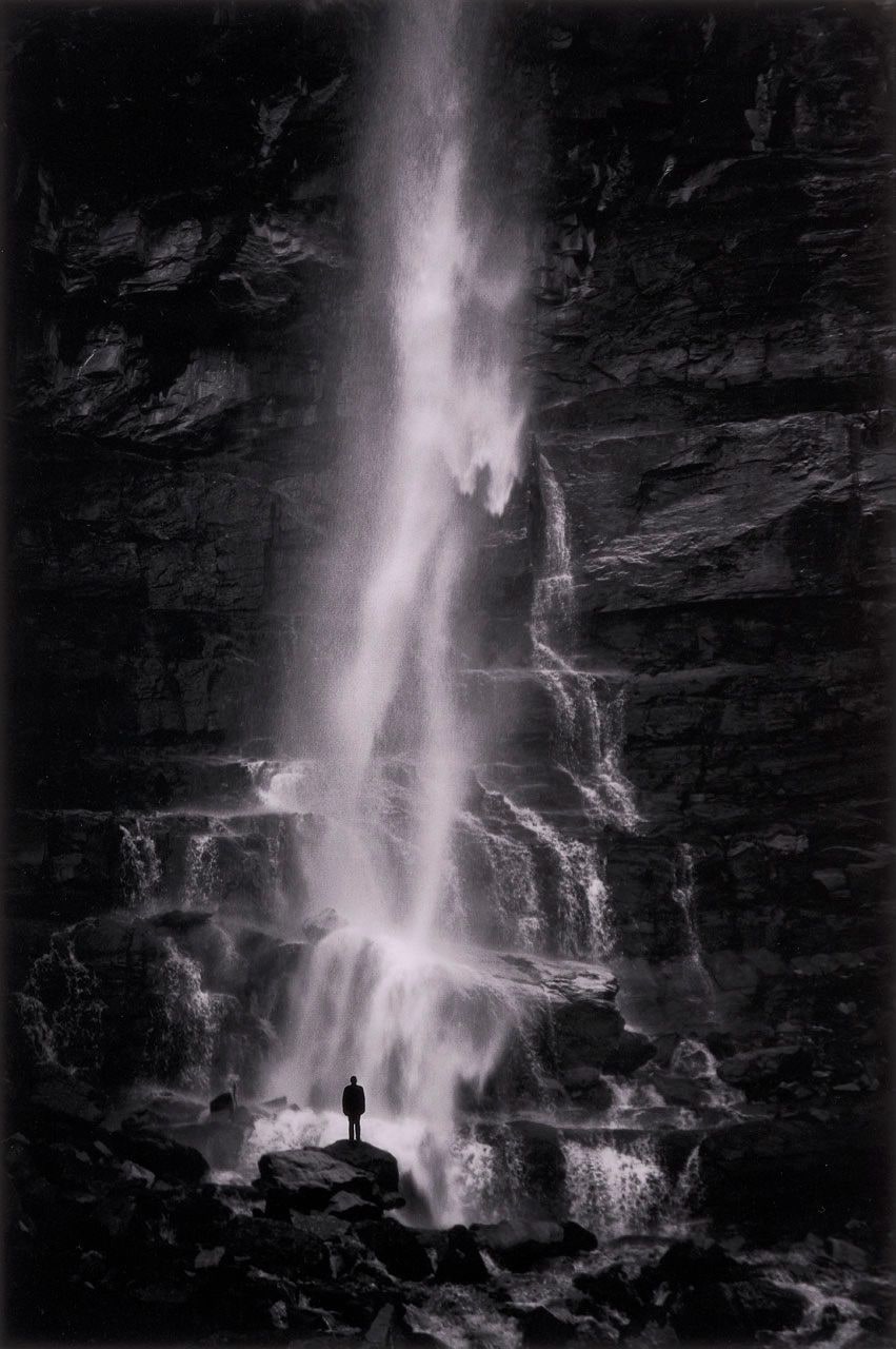 Self Portrait, Cascade Falls