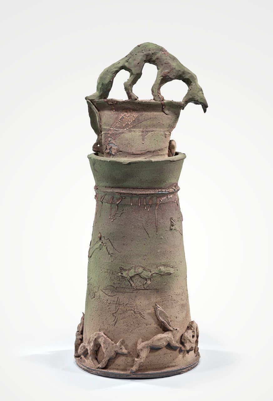 Jar with Fox Lid