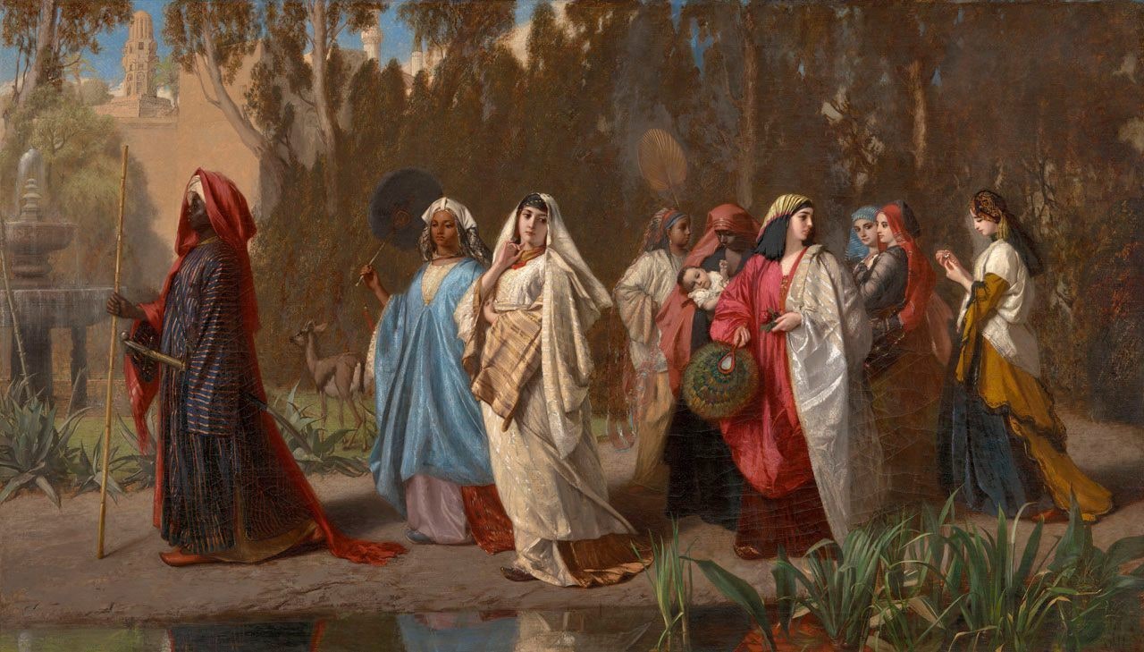 Harem Taking a Walk