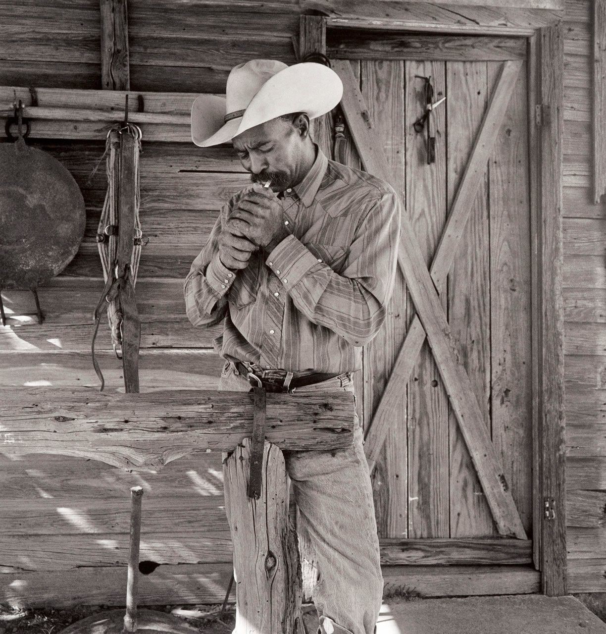 Portrait of Bobby Crosslin (Carl and Dorothy’s Property, the Old McMurtry Ranch)