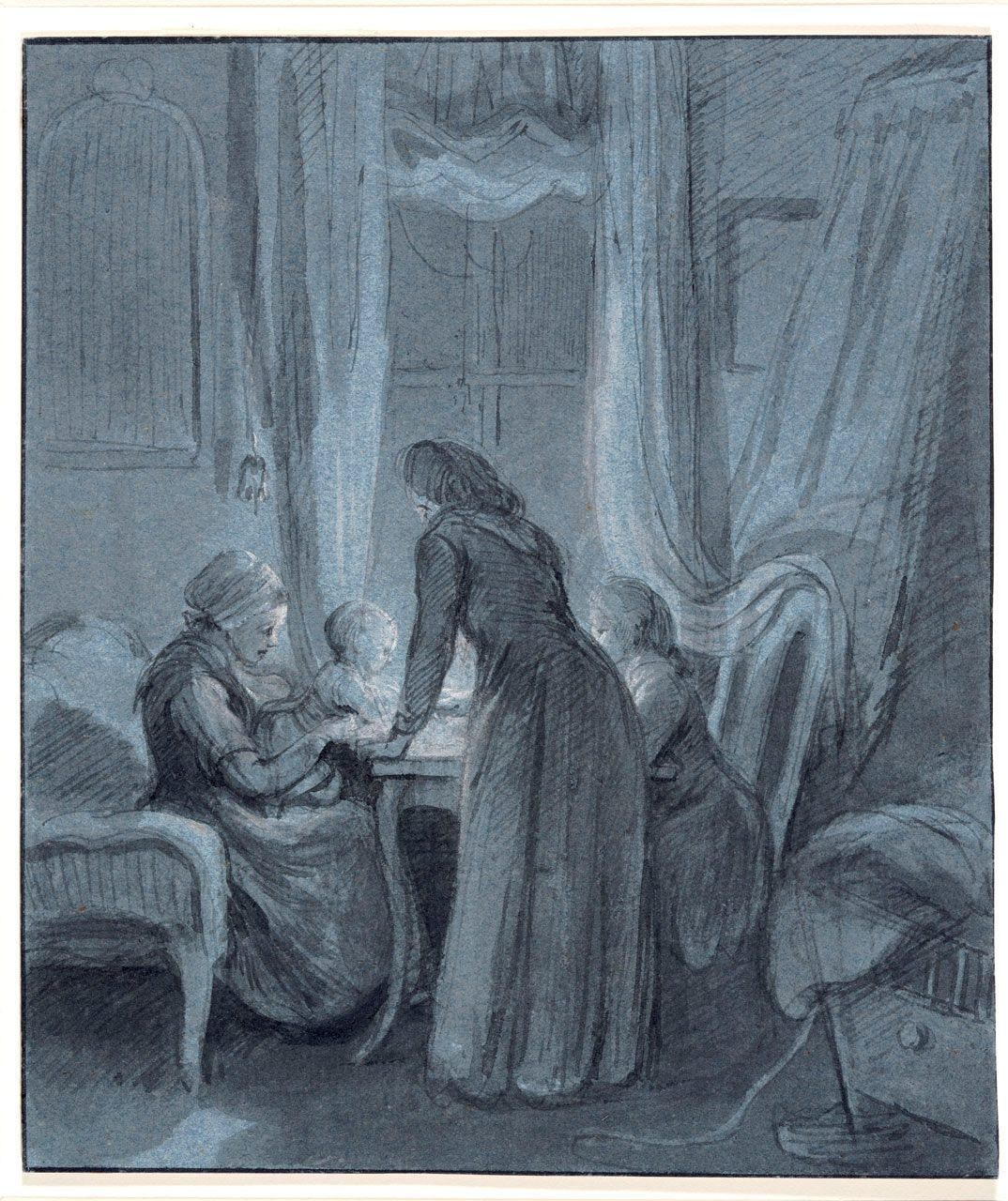 A Family at a Table