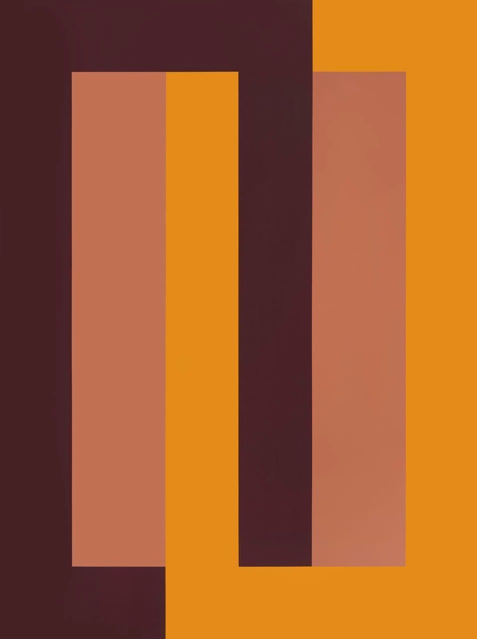 Untitled 13 (Linked: Orange, Magenta, Tan)