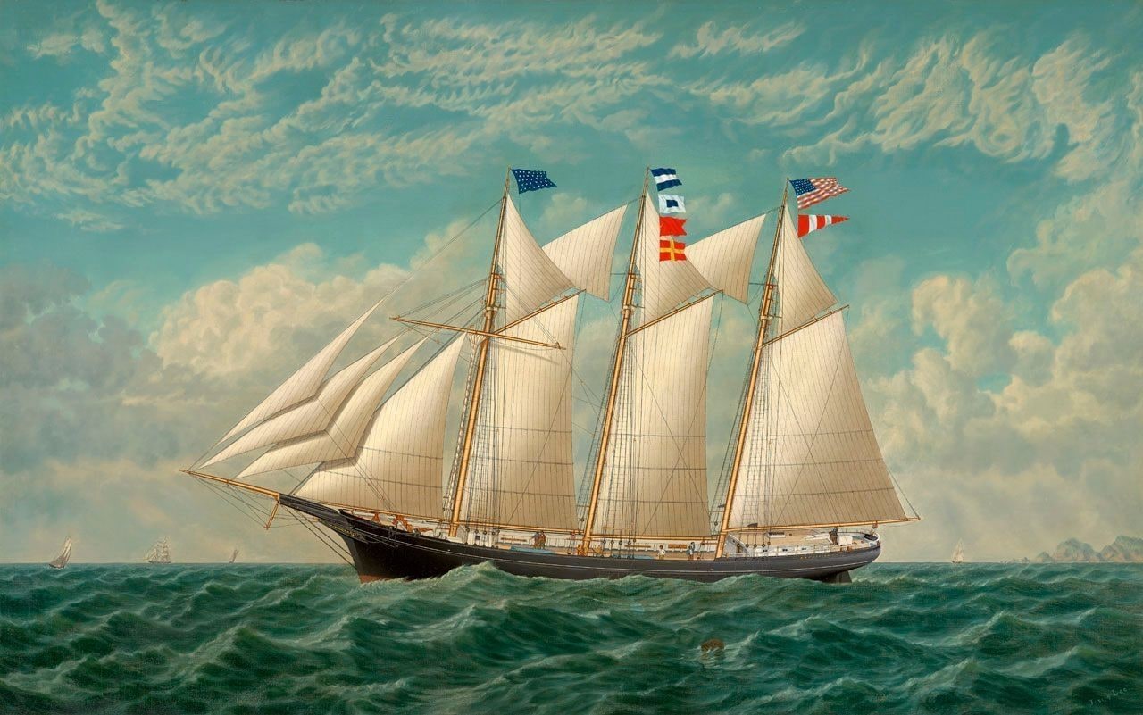 Portrait of the Ship Excelsior