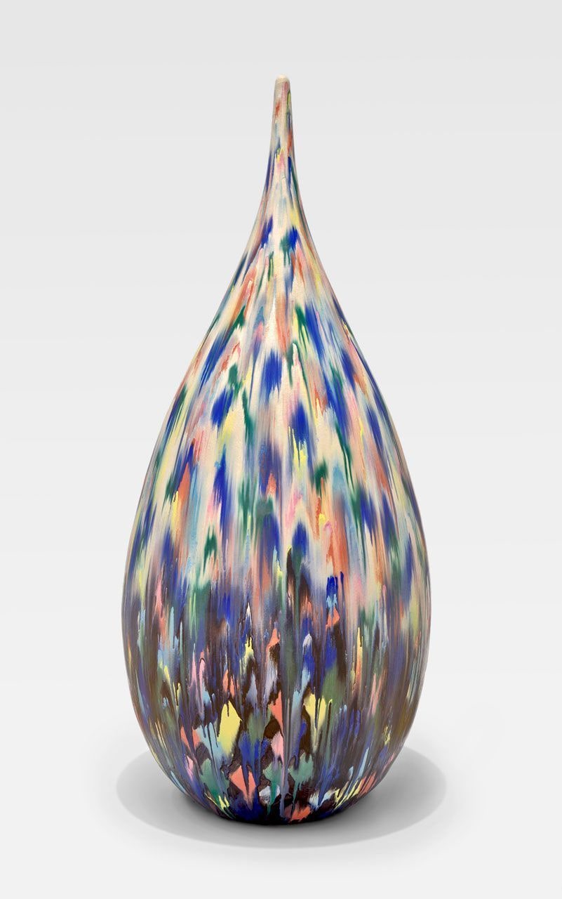 Teardrop, Multi-Color on White #3