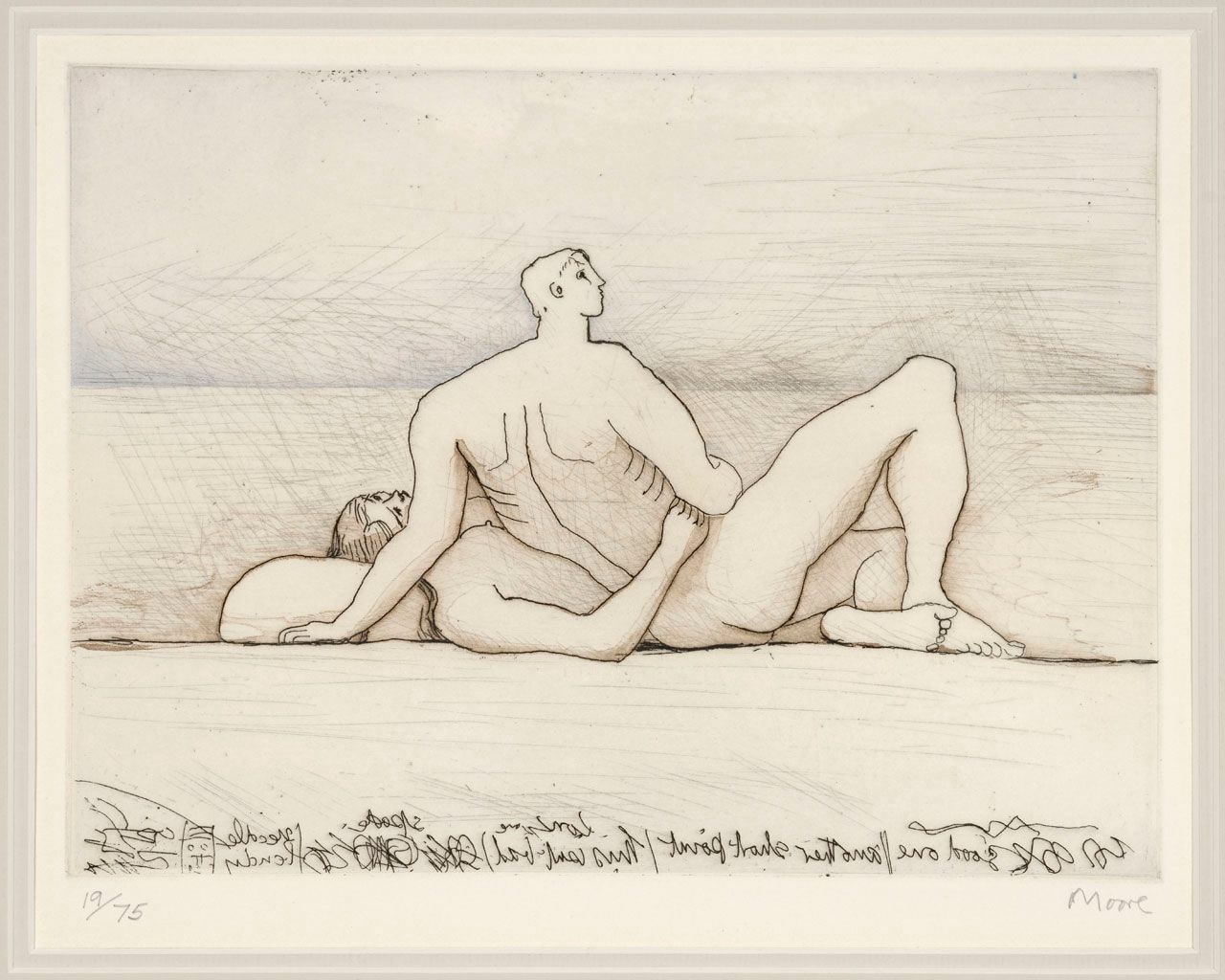 Reclining Figures Man and Woman I