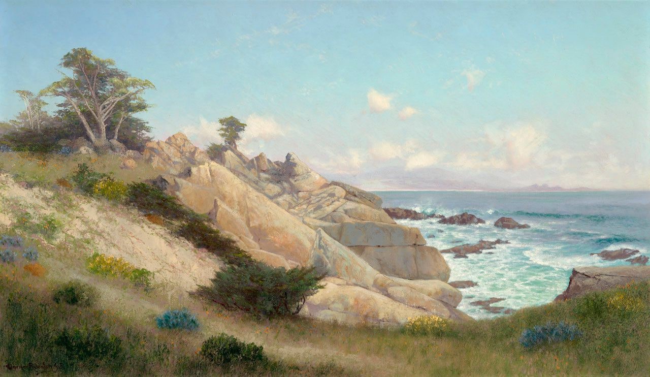 Point George, Seventeen Mile Drive, Monterey, in Springtime