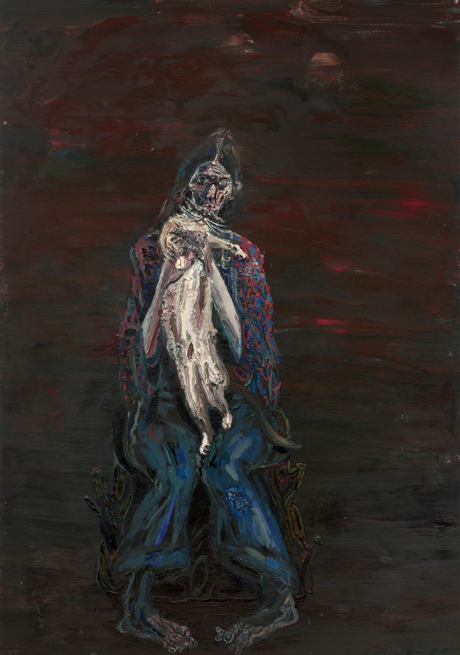 Lady with Cat