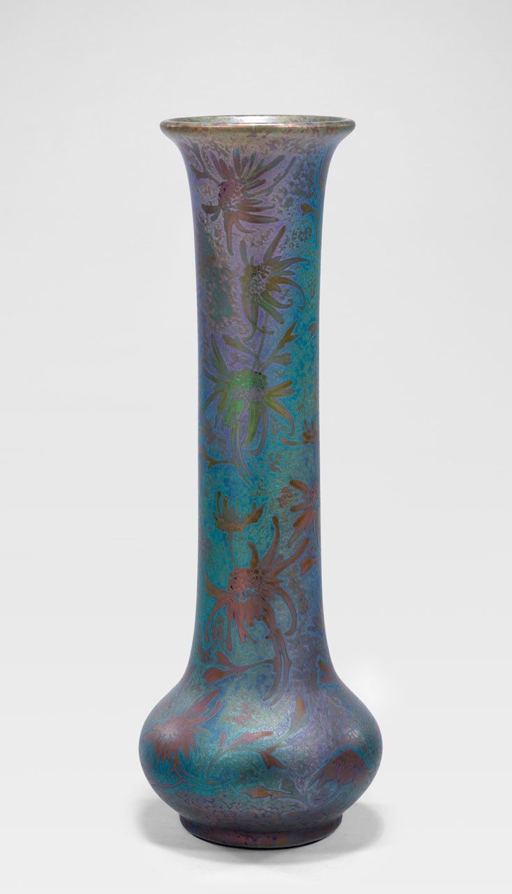 Vase with Daisy Flowers and Stems