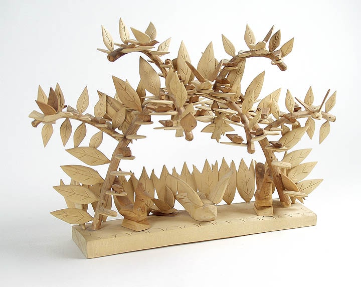 Arbor with Birds