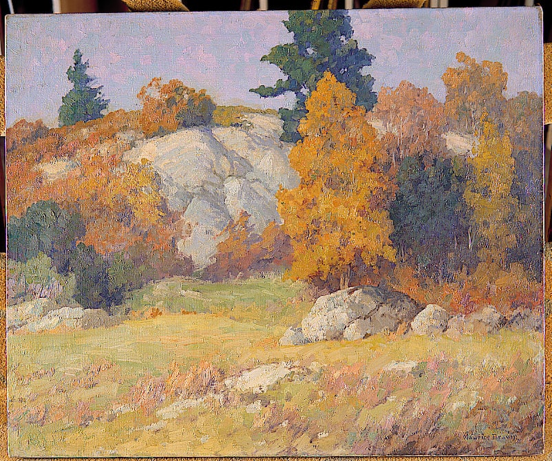 Rock Ledge in Autumn