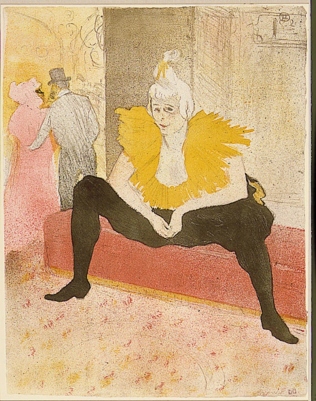 The Seated Clowness—Mademoiselle Cha-u-ka-o