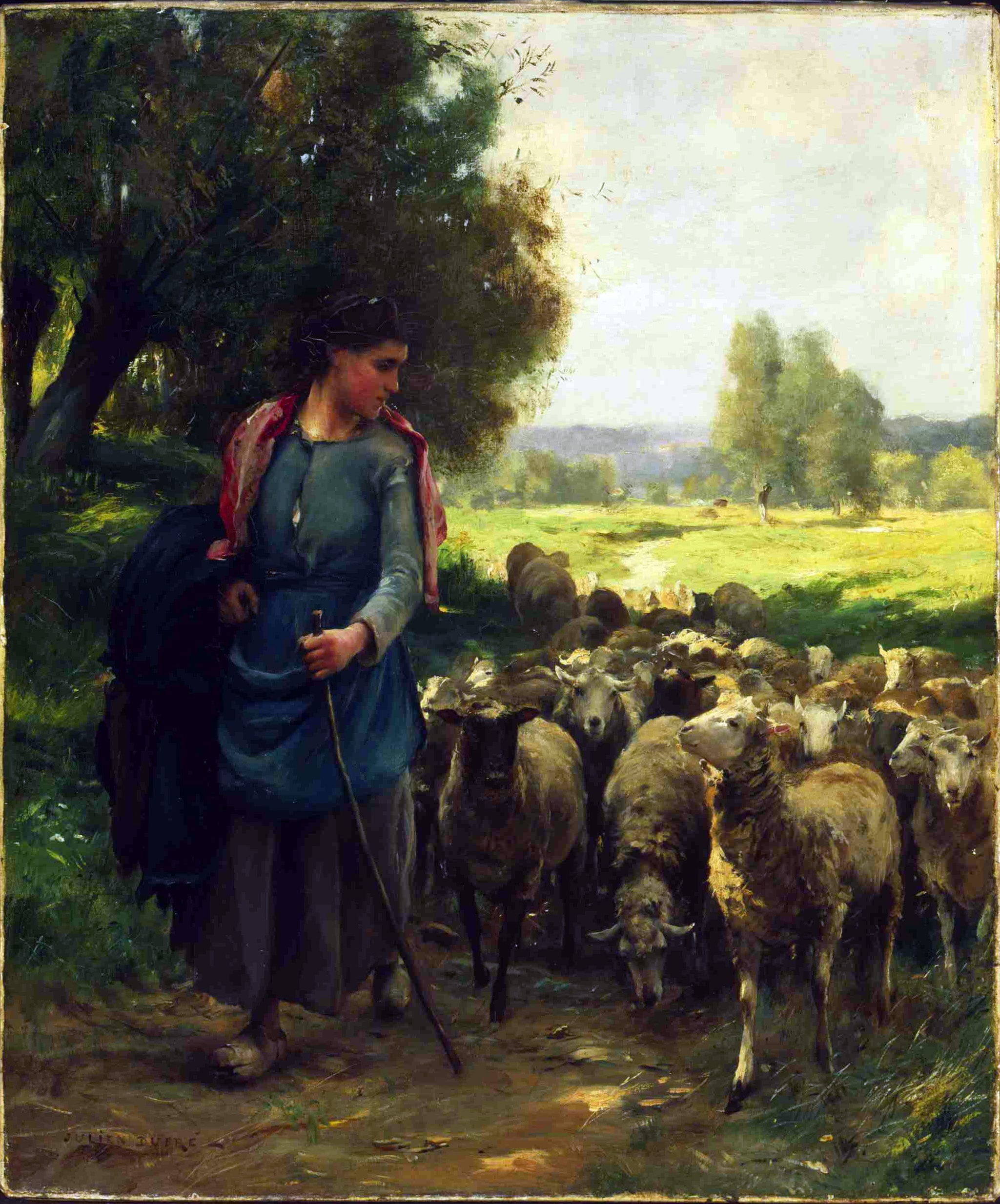 The Young Shepherdess