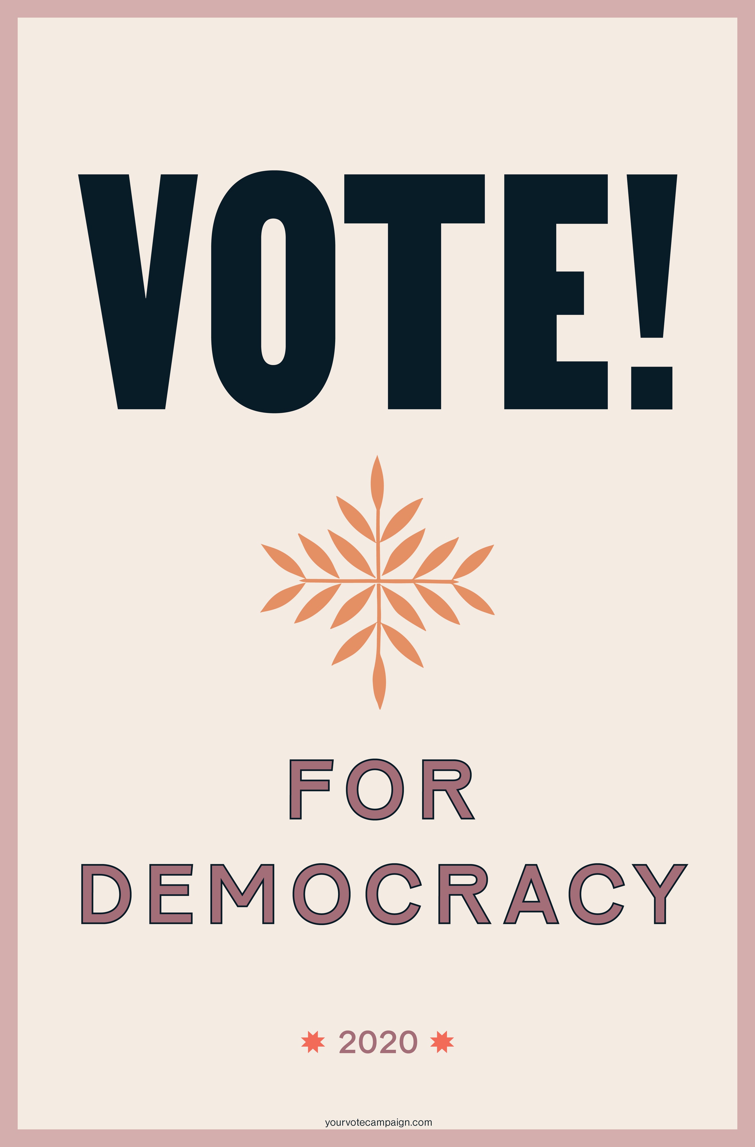 VOTE! for Democracy