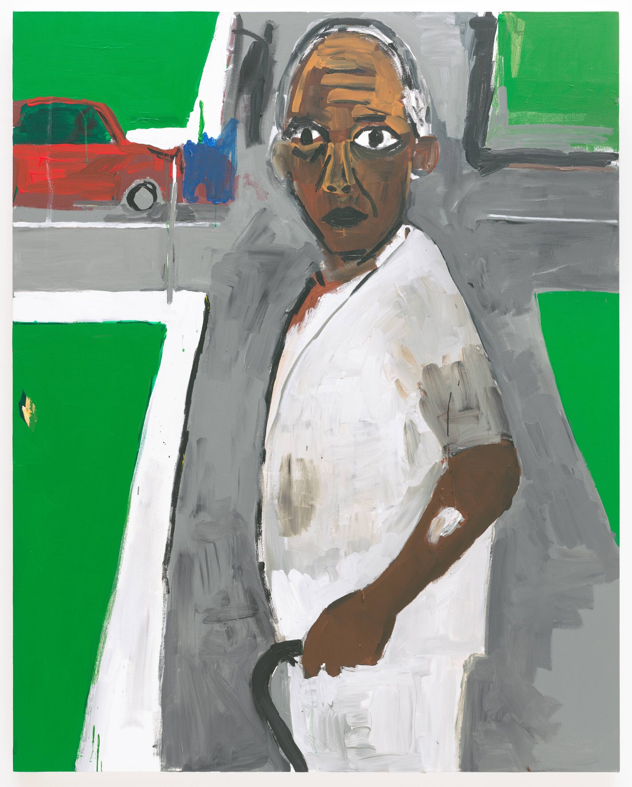 Untitled (Self Portrait with Cane)