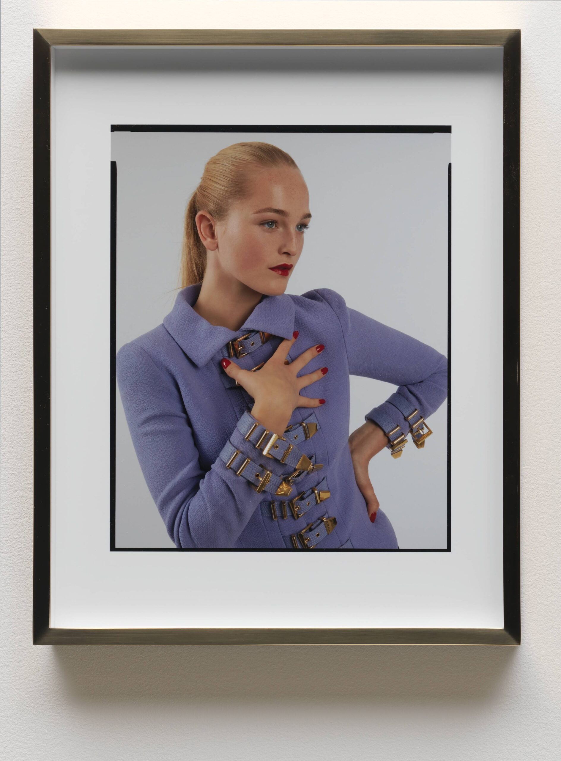 Untitled (Assignment, Purple Buckle Jacket 2)