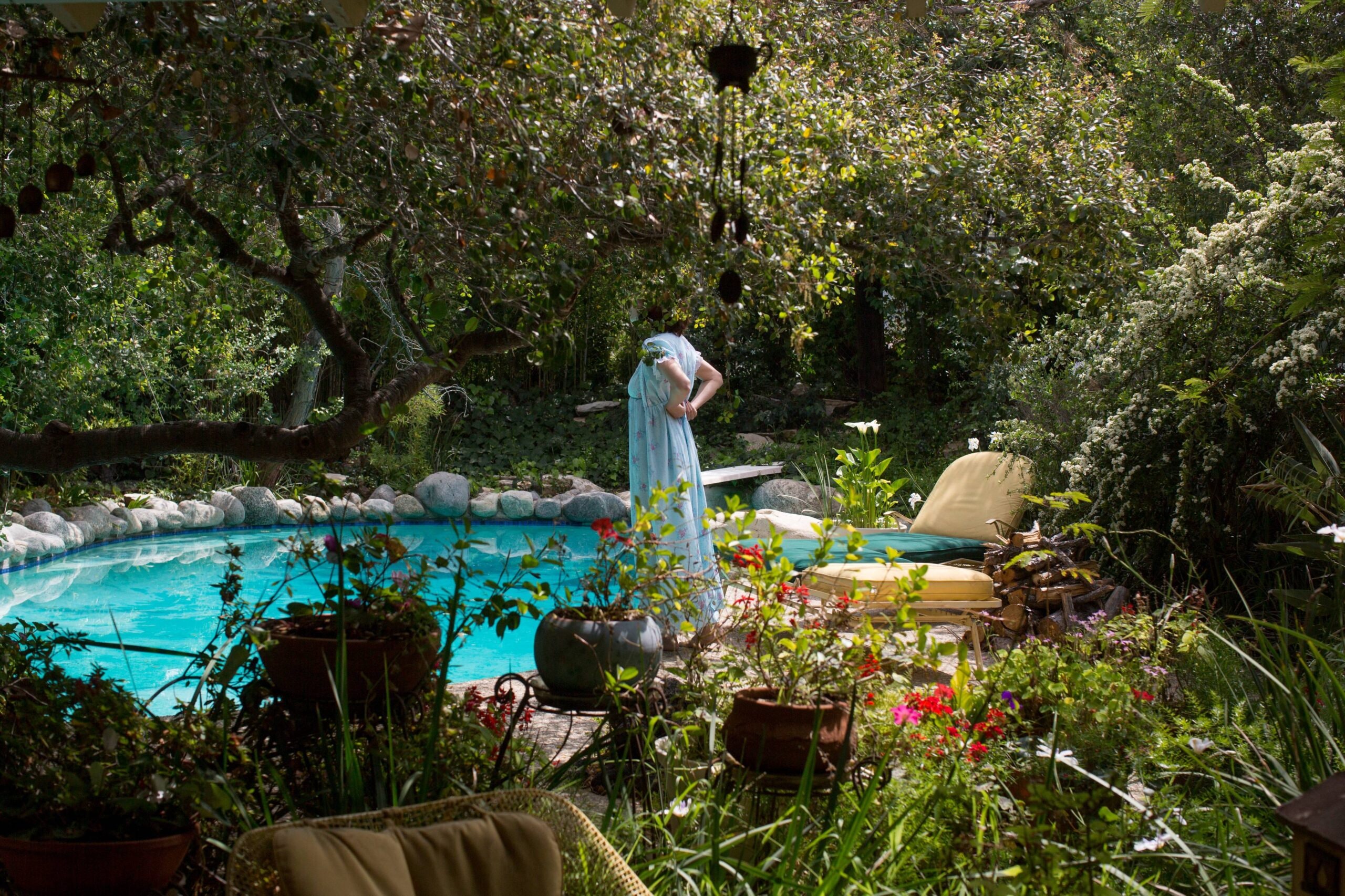 Mom by the Pool, from Santa Barbara