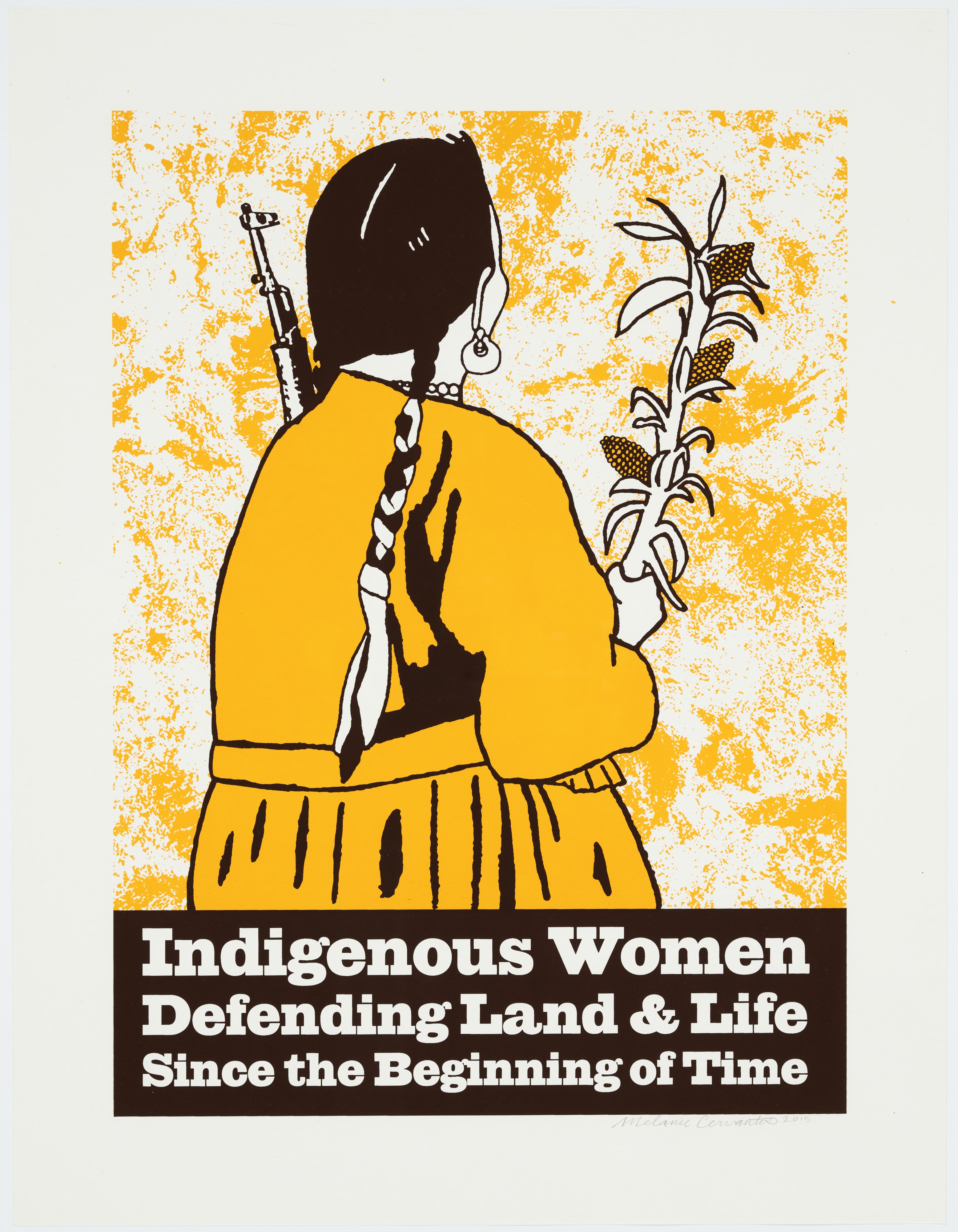 Indigenous Woman Defending Land and Life