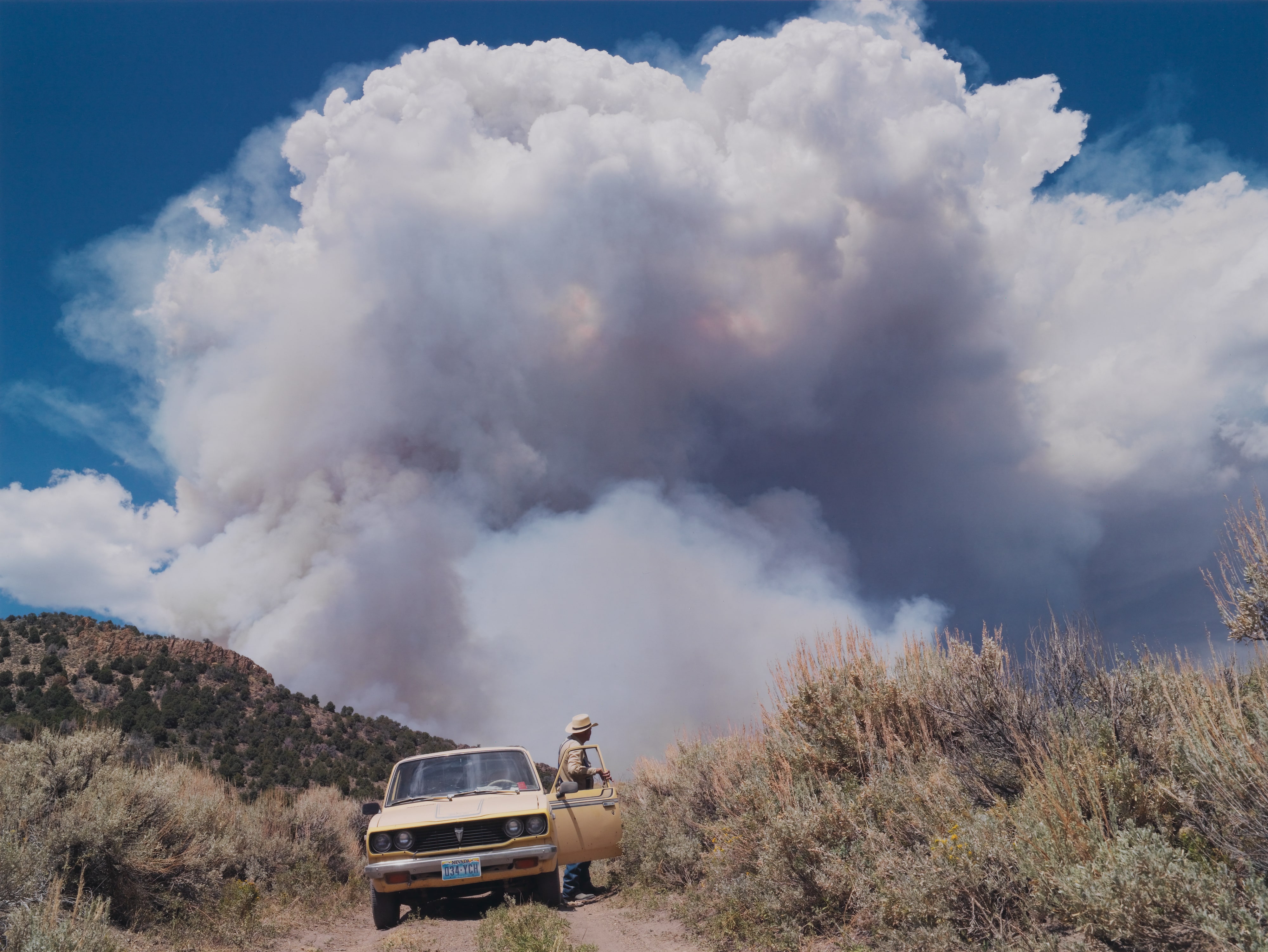 George Chasing Wildfires, Eureka, Nevada