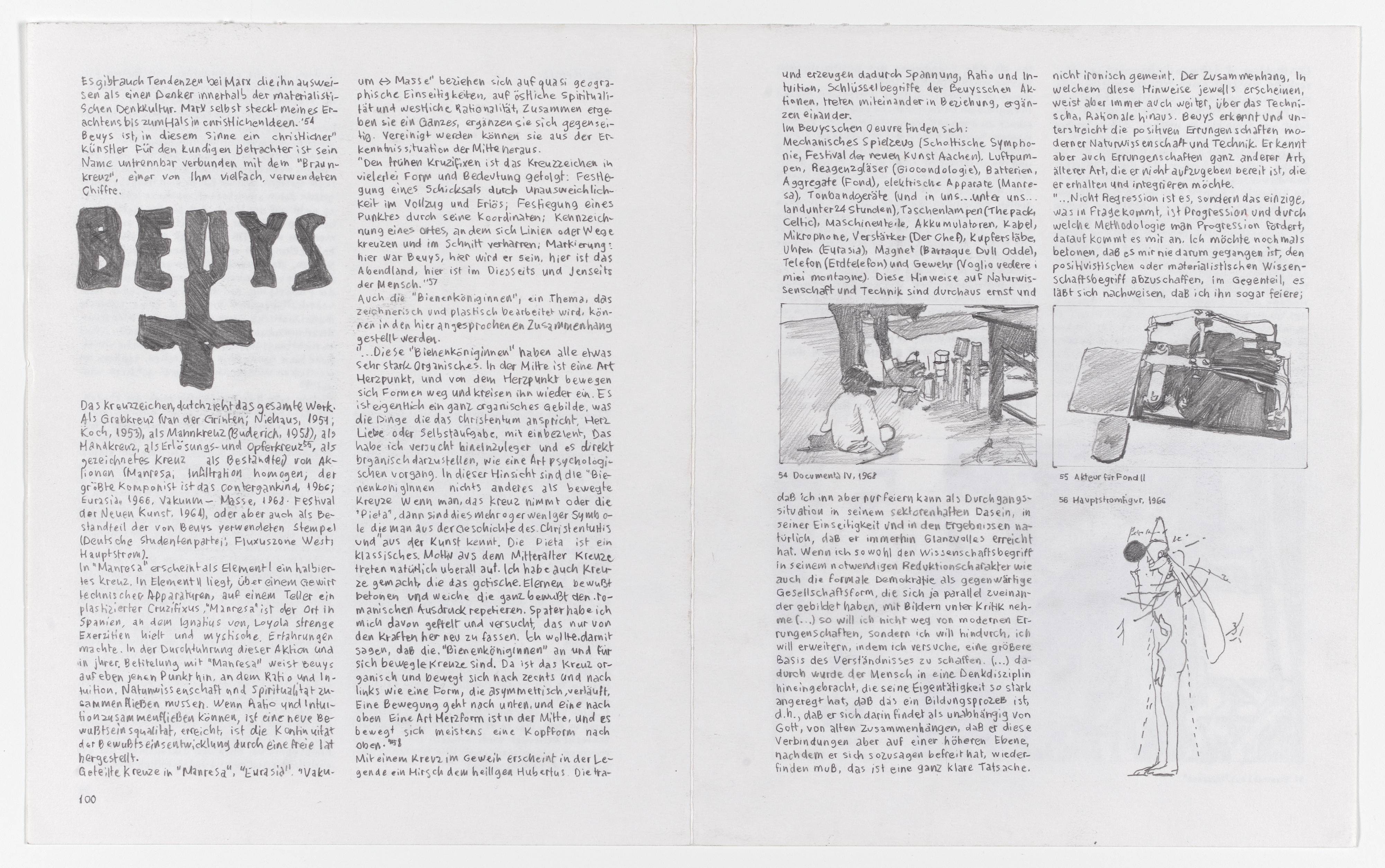 Untitled (Monks) [Featured Artist Joseph Beuys]
