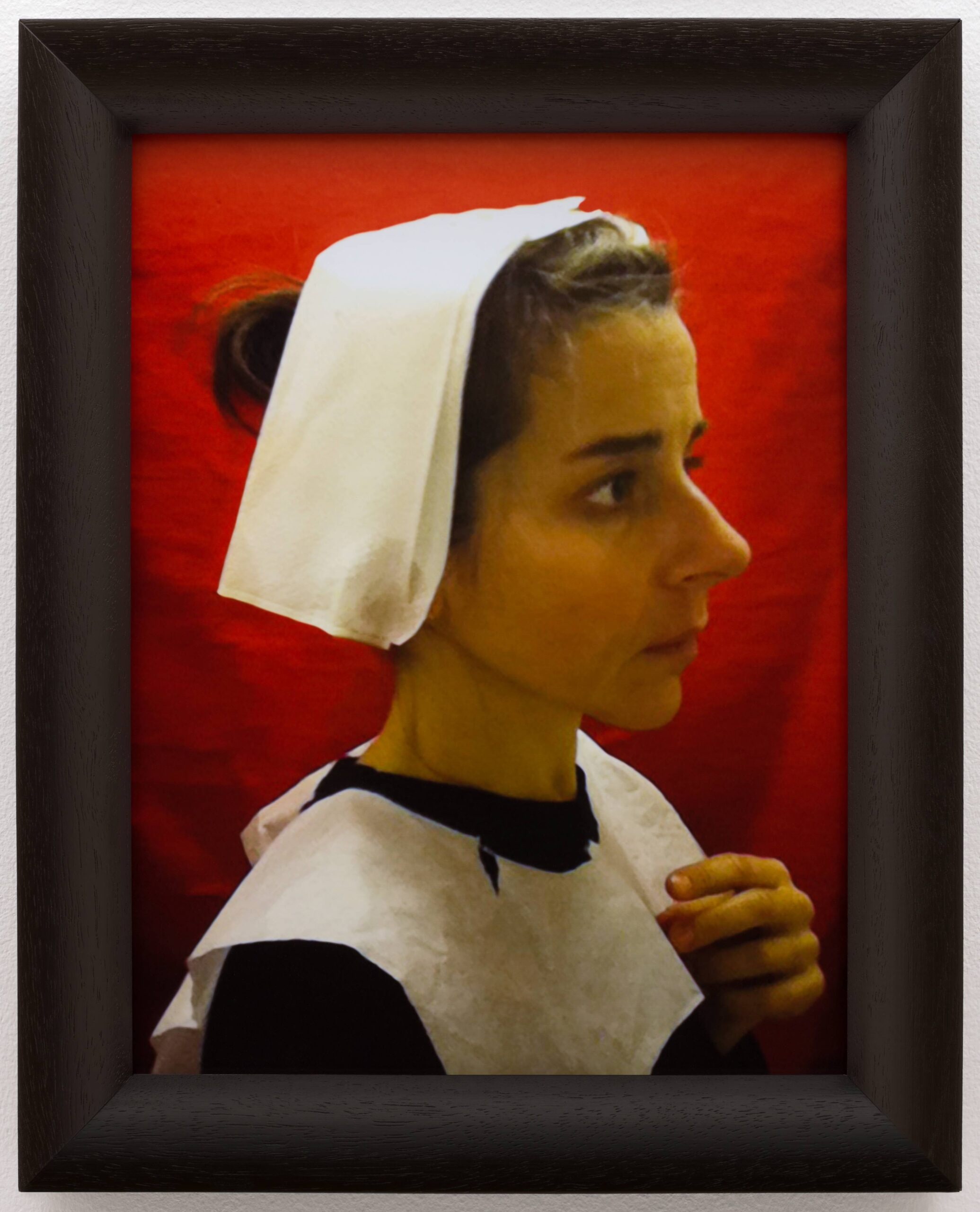 Lavatory Self-Portrait in the Flemish Style #3, from the series Seat Assignment