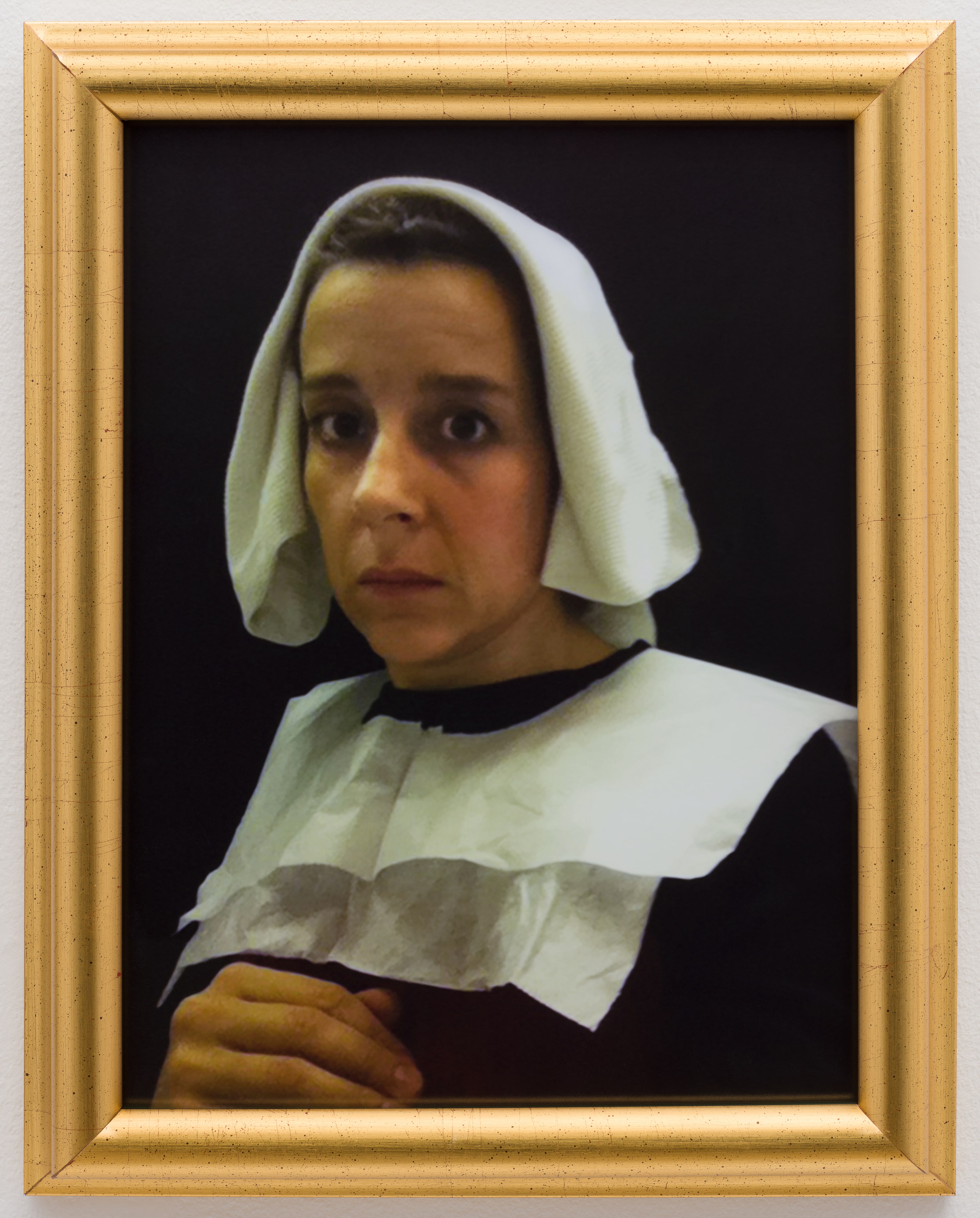 Lavatory Self-Portrait in the Flemish Style #4