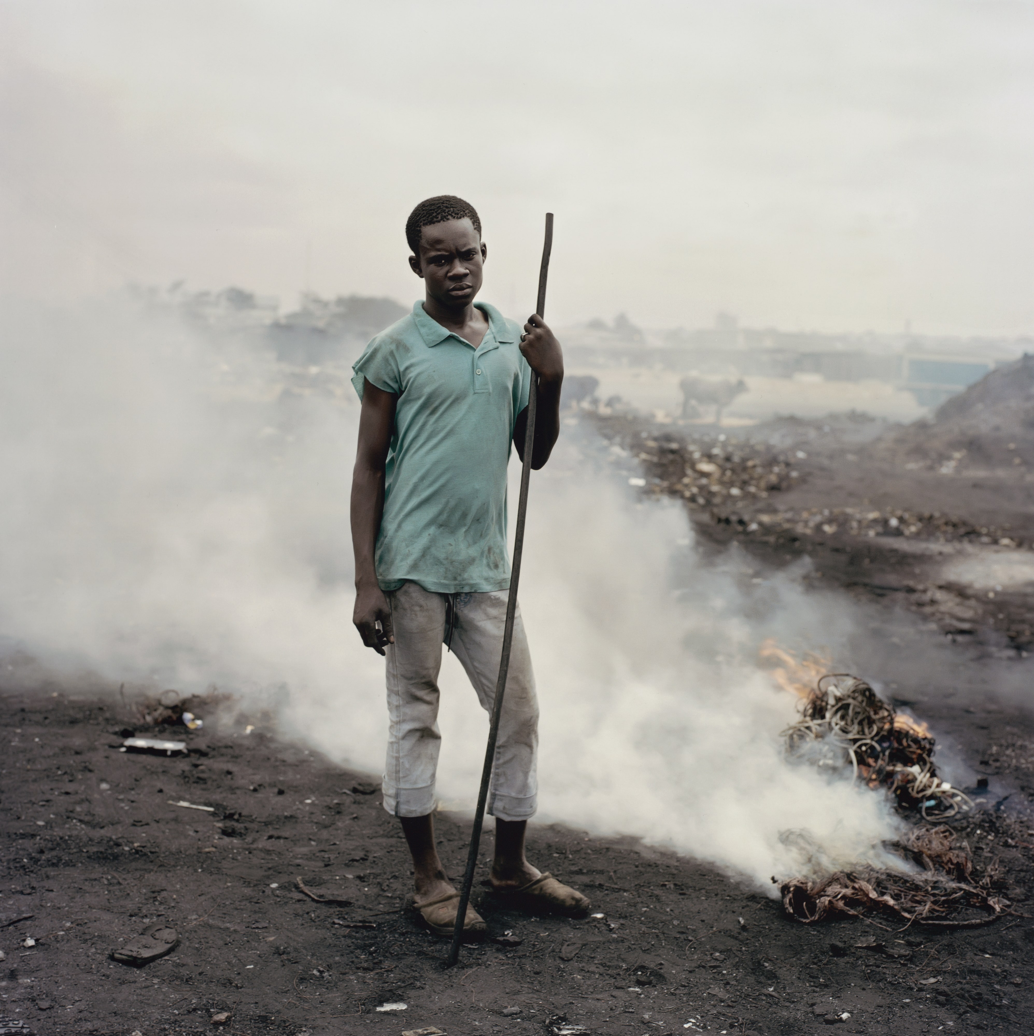 Al Hasan Abukari, Agbogbloshie Market, Accra, Ghana, from the series Permanent Error