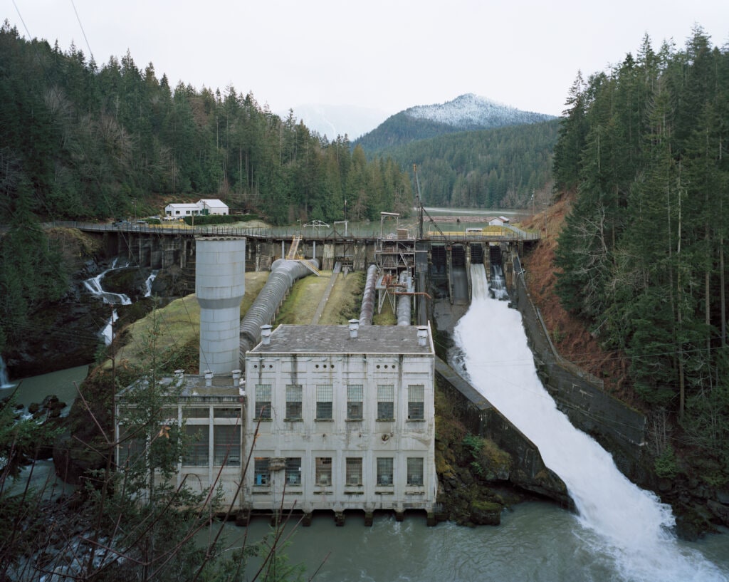 Elwha River Dam, Washington, from the series Sawdust Mountain