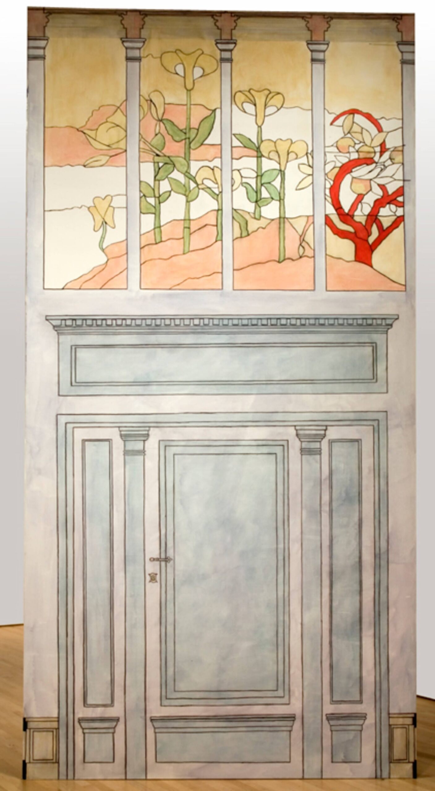 After V. Horta, Entrance of Maison Antique, 1893, Brussels