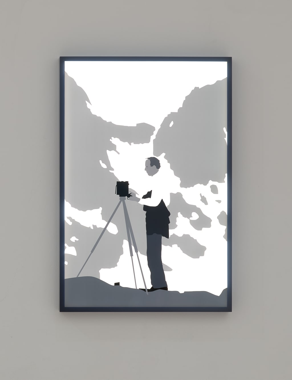 Ansel Adams in the Sierra (late 1930s), from the series The History of Photography Remix