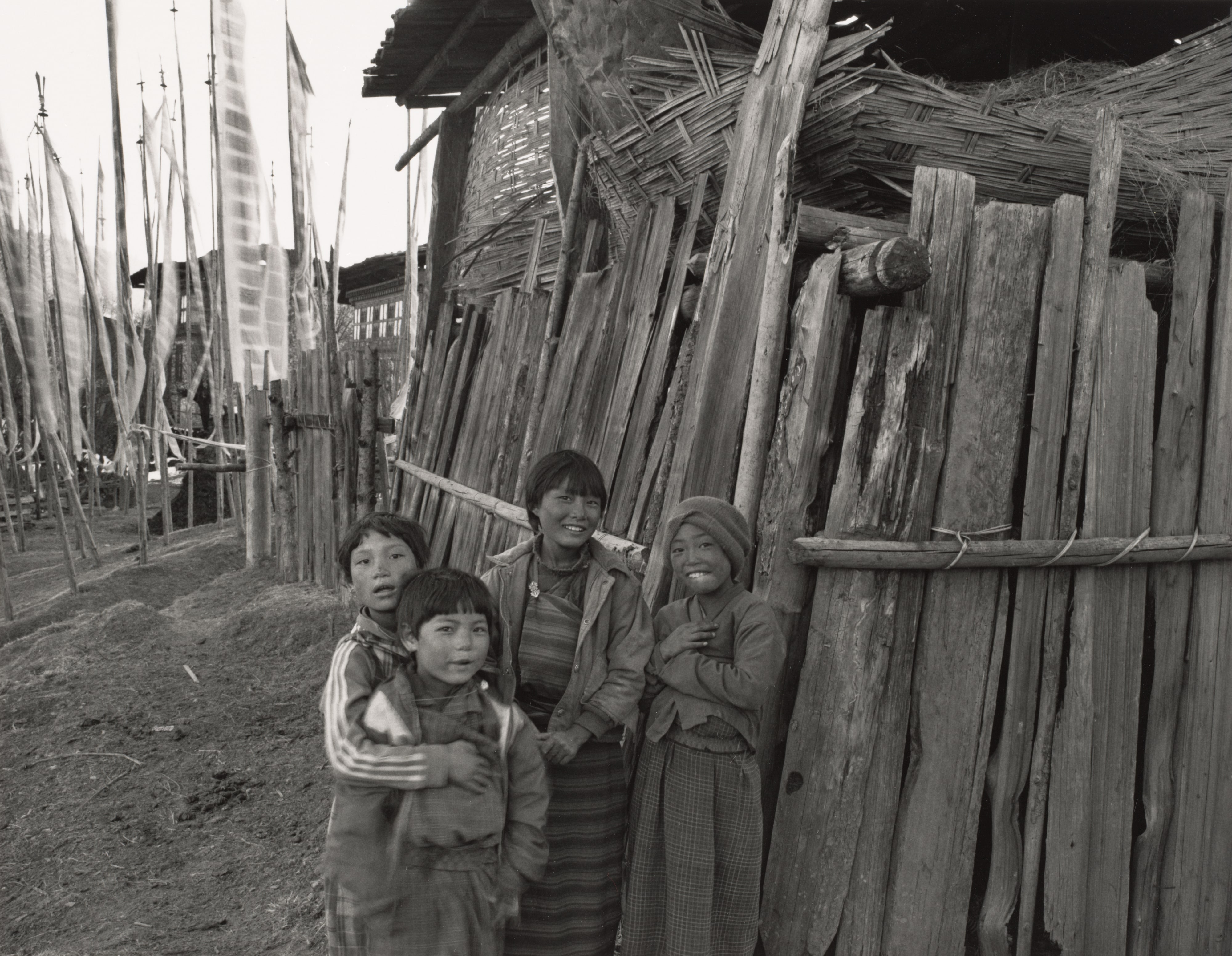 Sonam, Jamby, Kencho and Pema; Schoolgirls Ura, Bhutan