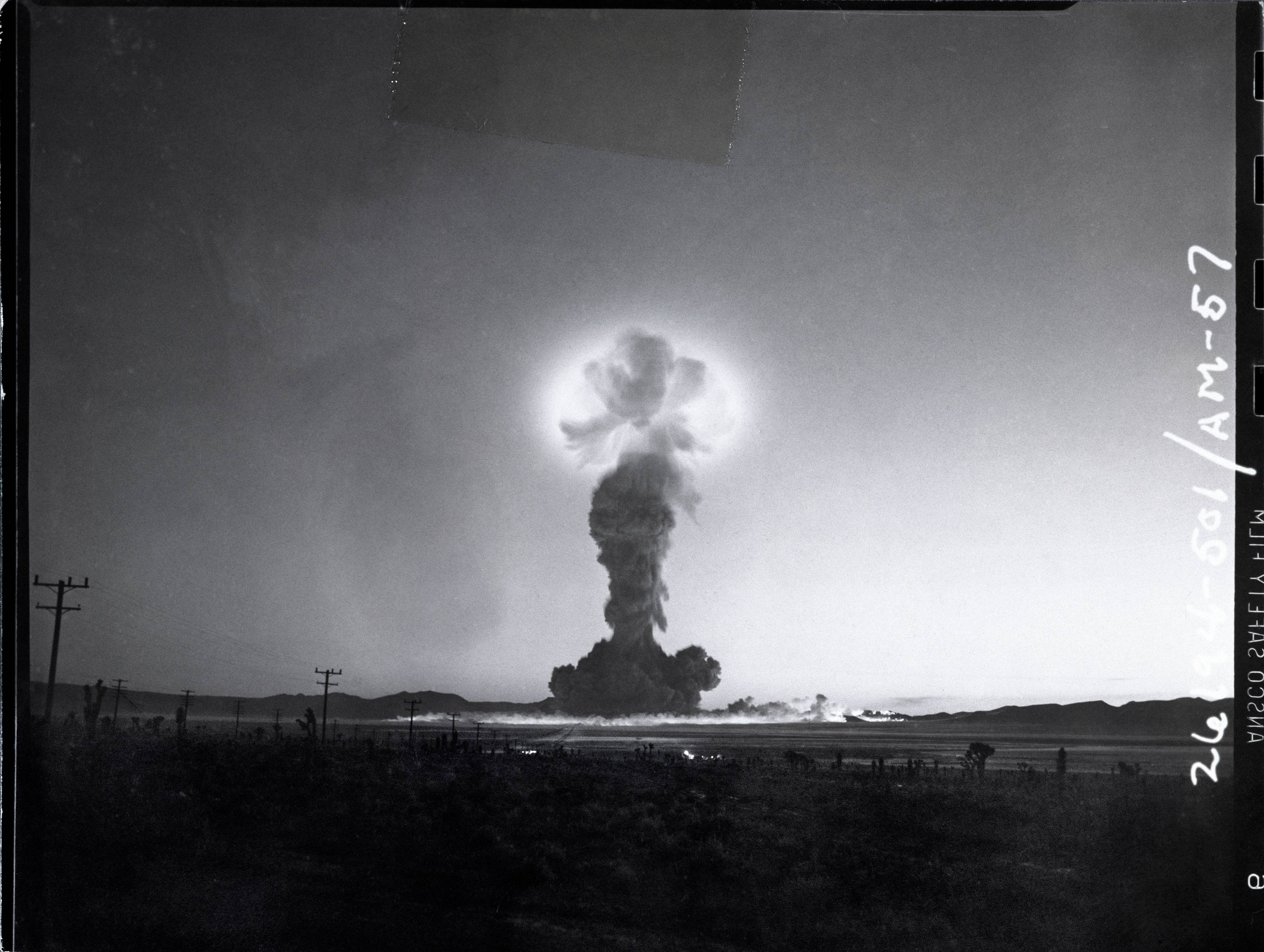 028 HOOD/74 Kilotons/Nevada/1957, from the series 100 SUNS
