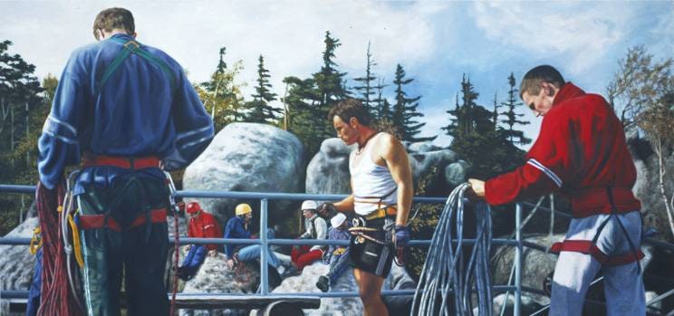 Bergsteiger II (Mountain Climbers II)