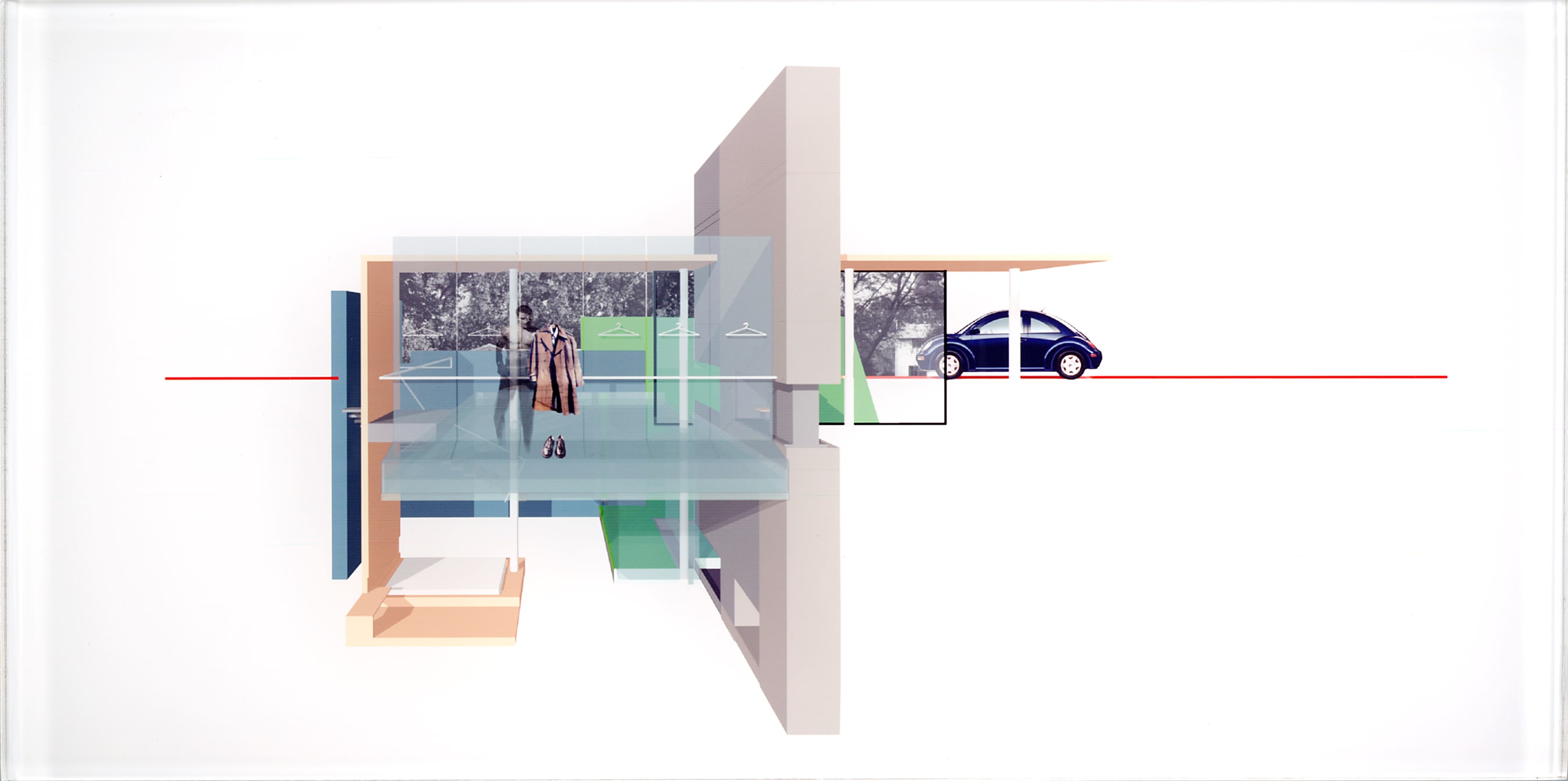 House for a Bachelor (Closet)